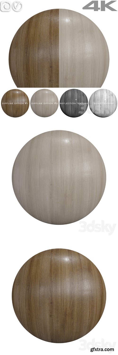 3dsky Pro - Seamless textures - OAK