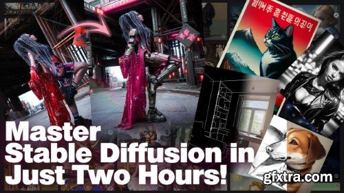 Skillshare -  AI Art Generation: The Complete Workshop from Installation to Mastery (Free using Stable Diffusion)