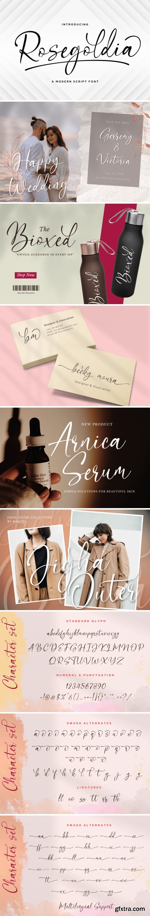 Rosegoldia Font