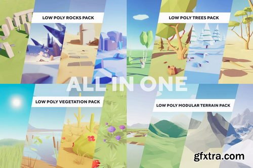 Unity - Low Poly Nature Bundle v1.2
