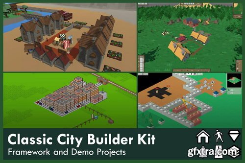 Unity - Classic City Builder Kit v1.8.8