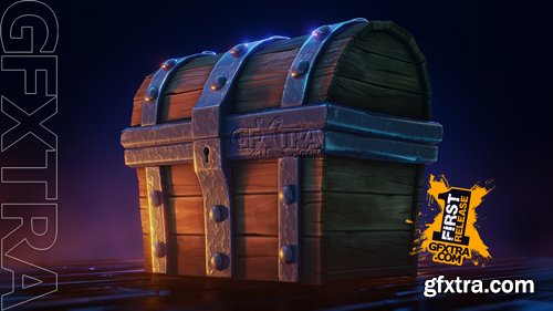 CGCookie - Modeling, Texturing and Shading a Treasure Chest in Blender 2.8