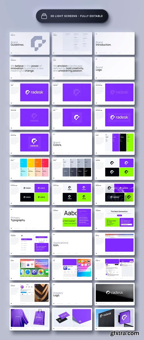 Asylab - Brand Guidelines Template - Radesk