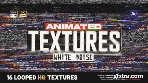 Videohive - TV Noise Textures - 56395509 Videohive - TV Noise Textures - 56395509