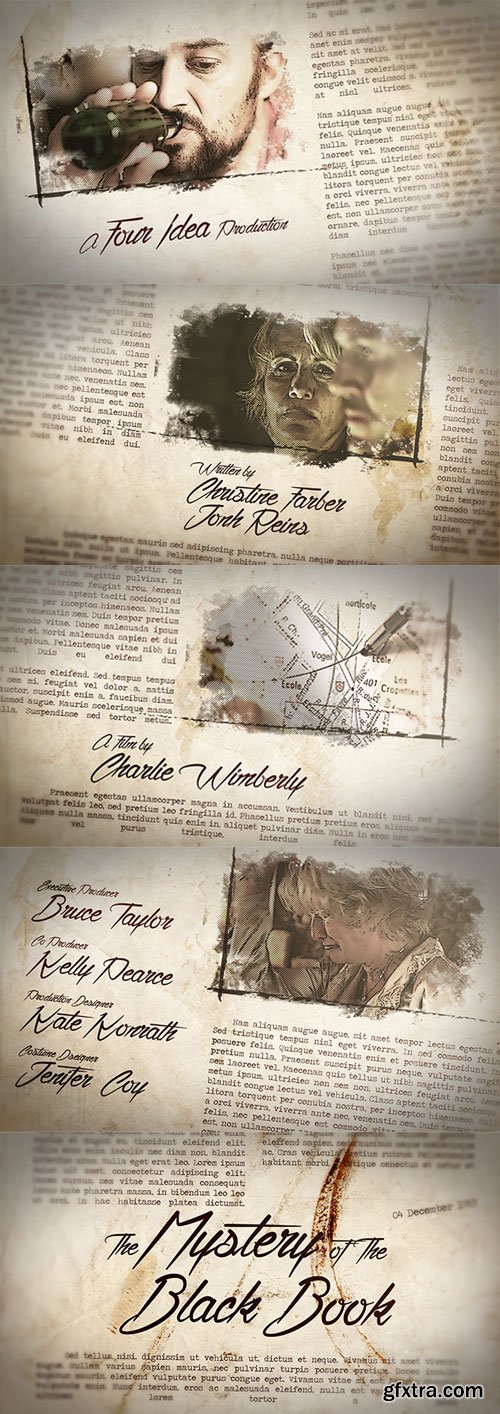 Videohive - The Mystery of The Black Book - 7424513 Videohive - The Mystery of The Black Book - 7424513