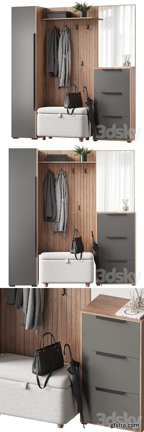 3dsky Pro - Hallway Avilton Divan.ru