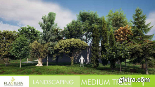 Fab - Unreal Engine - Landscaping Medium Trees Vol. 1