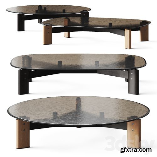 3dsky Pro - Poliform Ketch Coffee Tables