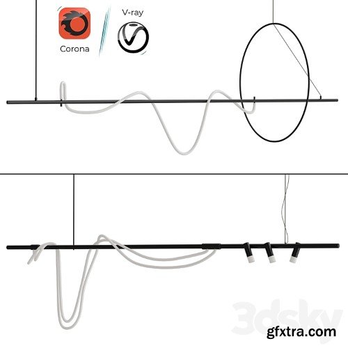 3dsky Pro - Slatted lamp collection