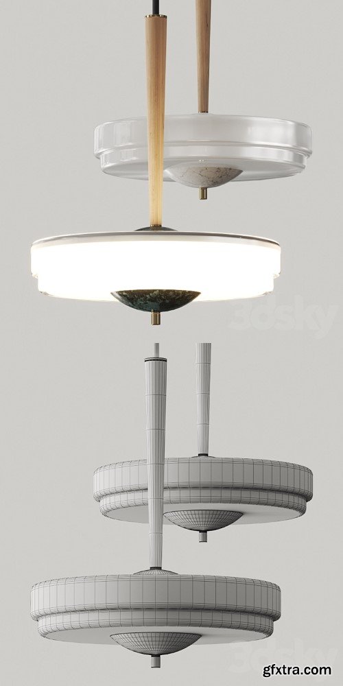 3dsky Pro - Bert Frank Trave / Lampatron Alva Pendant Lamp
