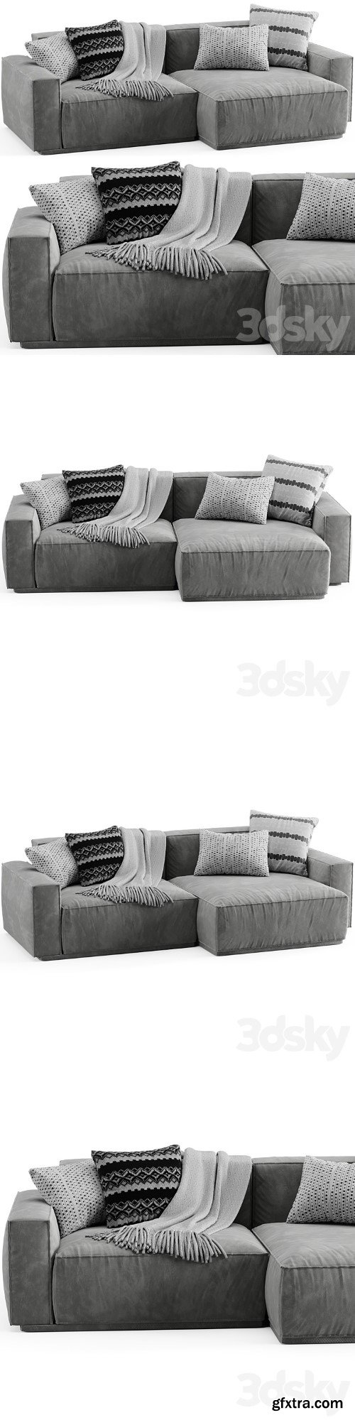 3dsky Pro - Arflex Sofa