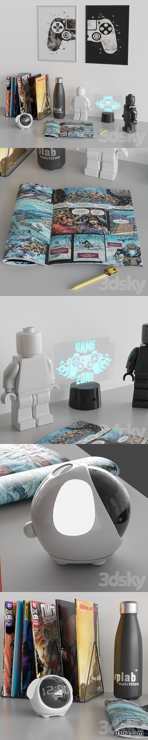 3dsky Pro - Decor for a children\'s room