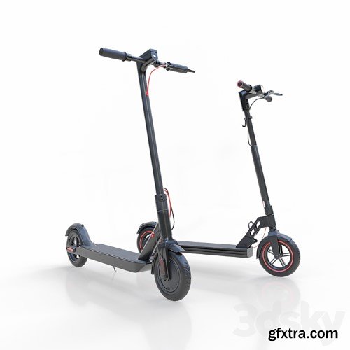3dsky Pro - Set of electric scooters (Xiaomi Mijia Scooter, Unicool Foldable)