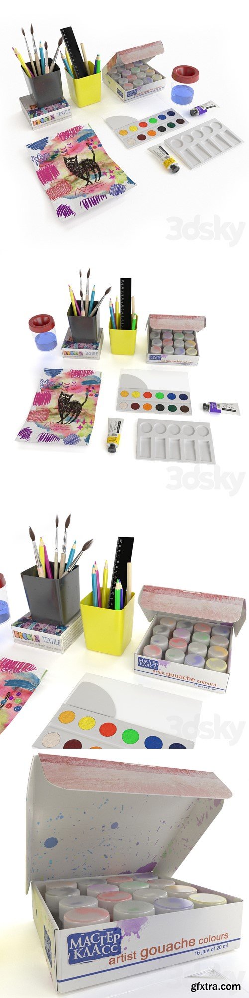 3dsky Pro - Artist set