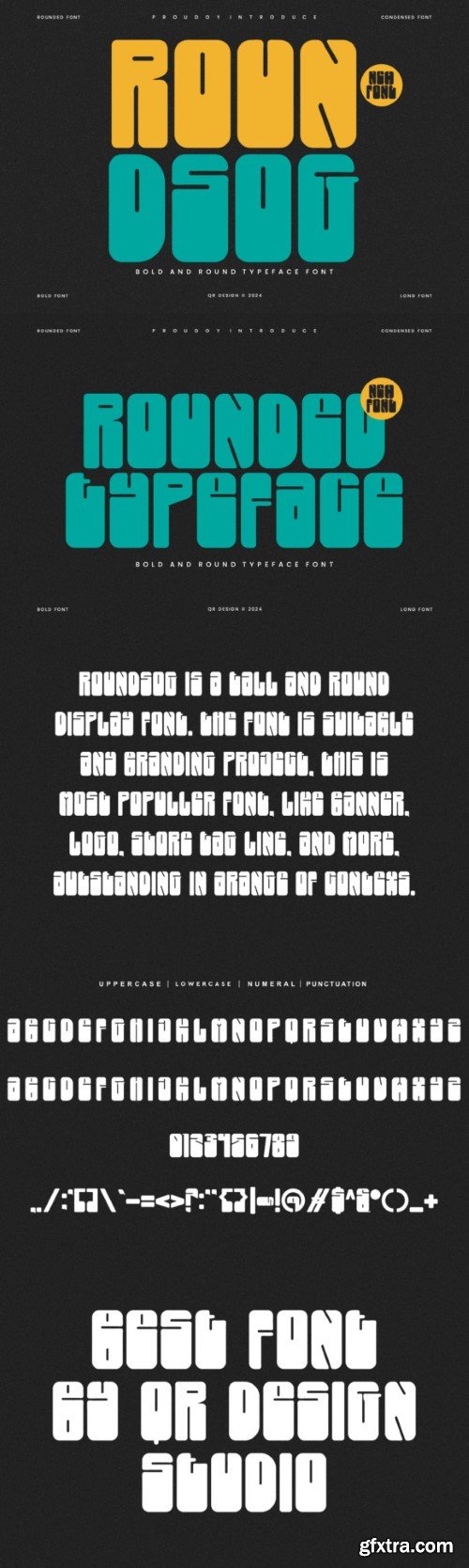 Roundsog Font