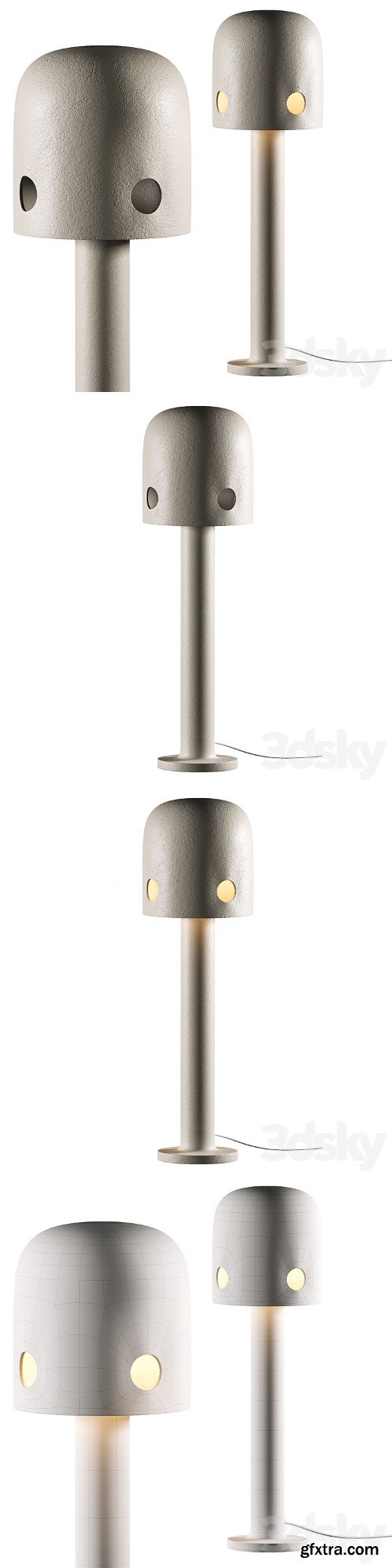 3dsky Pro - Johanna de Clisson Hiromi Floor Lamp