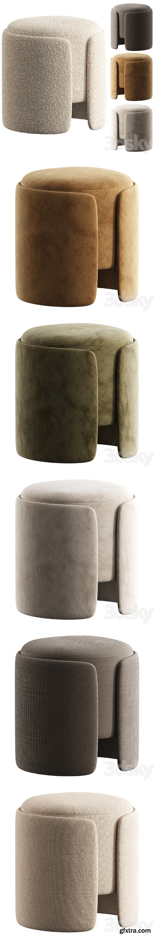 3dsky Pro - Pouf Taks StoolGroup