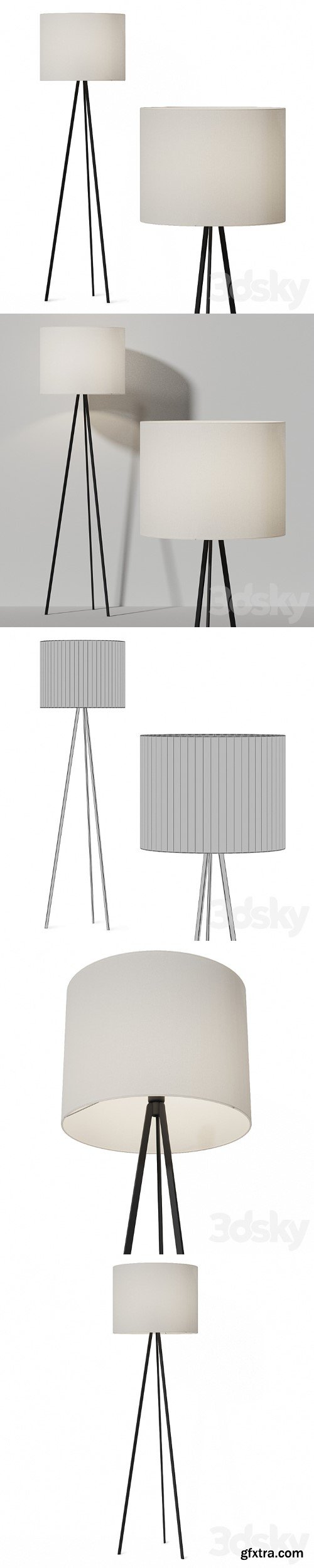 3dsky Pro - Floor lamp Dantone Home Idol