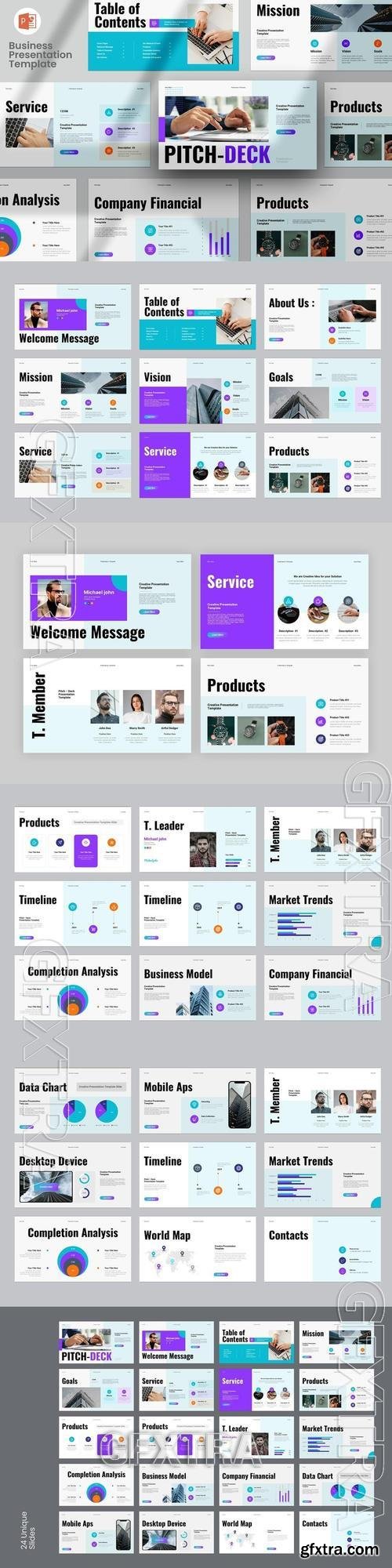 Pitck Deck Presentation Template 444NEUP