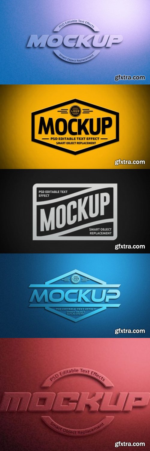 3D Editable Text Effects 2