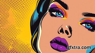 Vintage Style Illustrations of Pretty Womans in 1950's II, 37xJPG