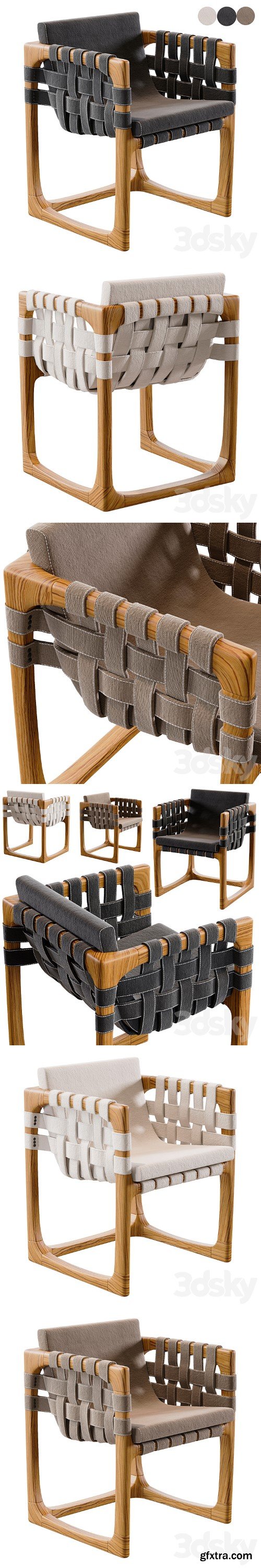 3dsky Pro - Bungalow Dining Chair