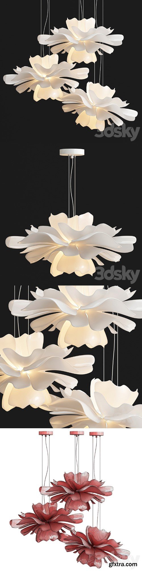 3dsky Pro - Love Me Not Pendant light