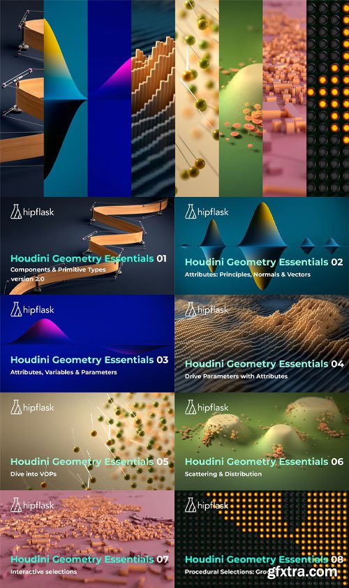 Hipflask - Houdini The Geometry Essentials Collection