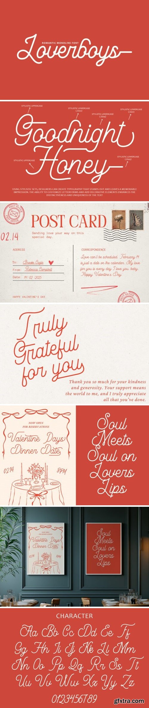 Loverboys Font
