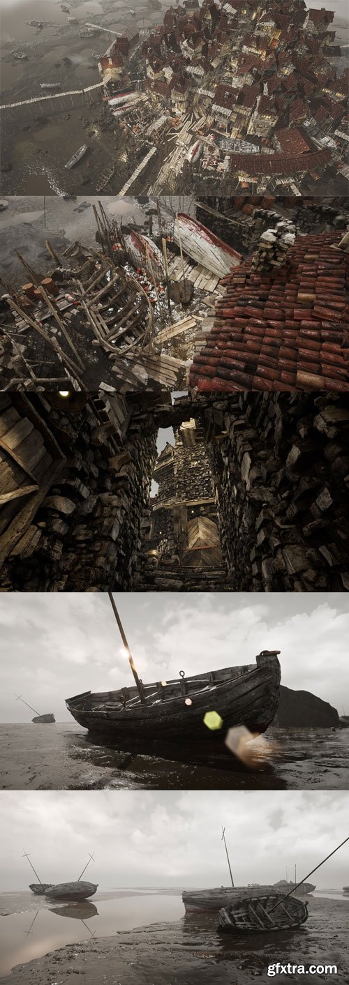 Fab - Fishing Village Environment