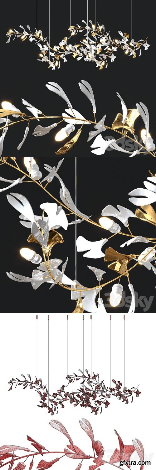 3dsky Pro - JULIETTA with golden leaves
