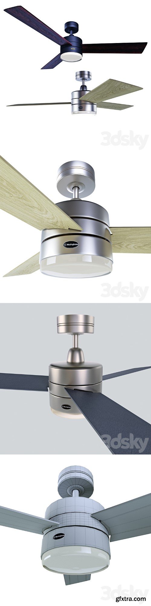 3dsky Pro - ALTA VISTA, a ceiling fan from Westinghouse.