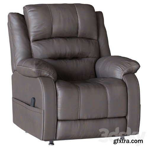 3dsky Pro - CHAIR WITH RECLINER BARLING ASHLEY