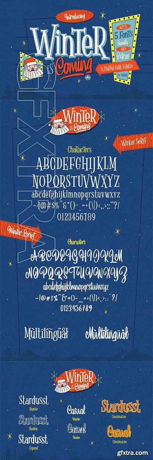 CreativeMarket - Winter Is Coming - 2022049