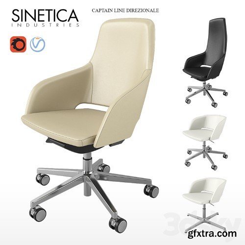 3dsky Pro - SINETICA CAPTAIN LINE DIREZIONALE chair