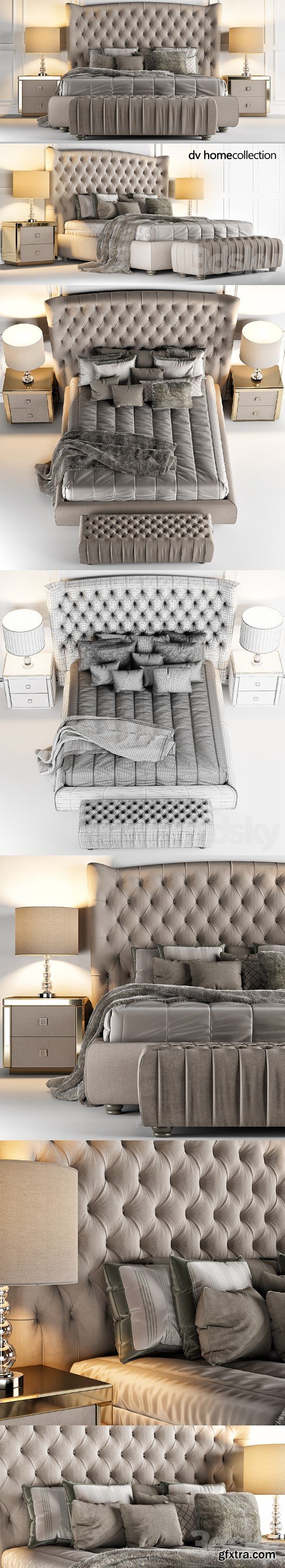 3dsky Pro - Bed Vogue DVhomecollection