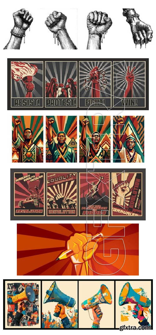 Let's Make Rovolution 100xAI, 50xJPG Illsutrations