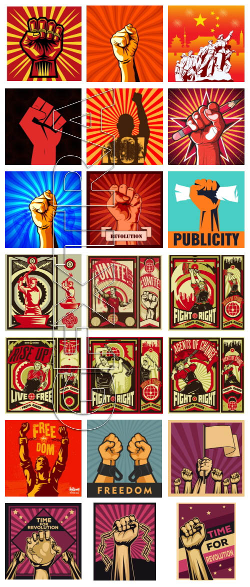 Let's Make Rovolution 100xAI, 50xJPG Illsutrations