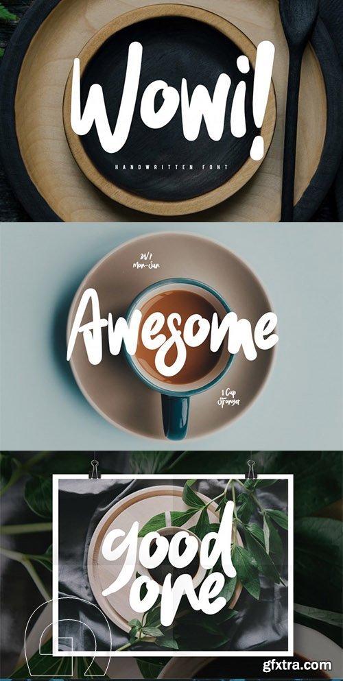Wowi Brush Font