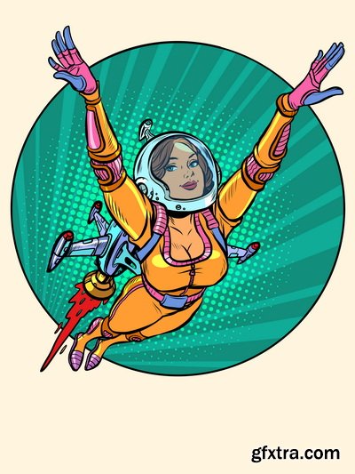 Vintage Look at Space 45xAI