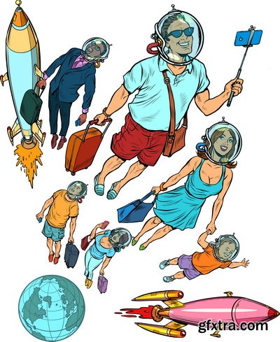 Vintage Look at Space 45xAI