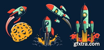 Vintage Look at Space 45xAI