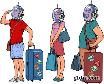 Vintage Look at Space 45xAI