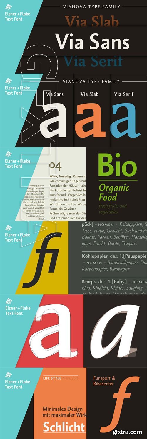 Vianova Sans Pro font family