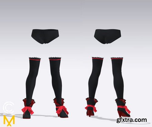 Artstation - Anime style outfit. Marvelous Designer/Clo3d project + OBJ Artstation - Anime style outfit. Marvelous Designer/Clo3d project + OBJ