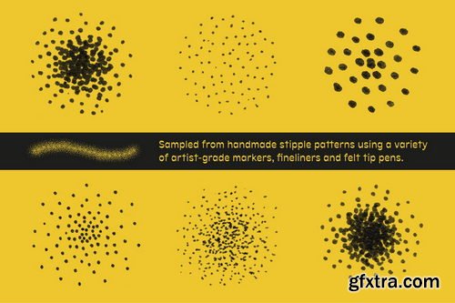 Stipple Buddy - Vector Stippling Brushes for Illustrator