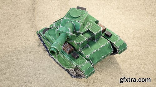 CGCookie - Creating Mini Tanks for a Mobile Game with Blender 2.8 CGCookie - Creating Mini Tanks for a Mobile Game with Blender 2.8