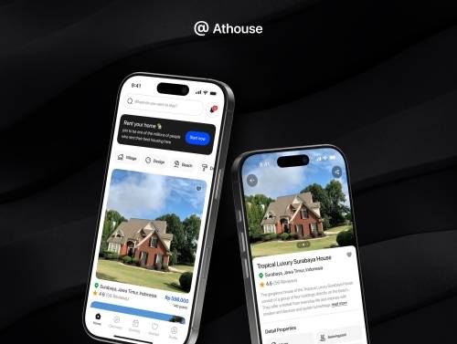 'Athouse - Real Estate Mobile App UI Kit' 'Athouse - Real Estate Mobile App UI Kit'