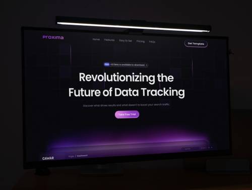 'Proximab — AI and SaaS Startup Template'