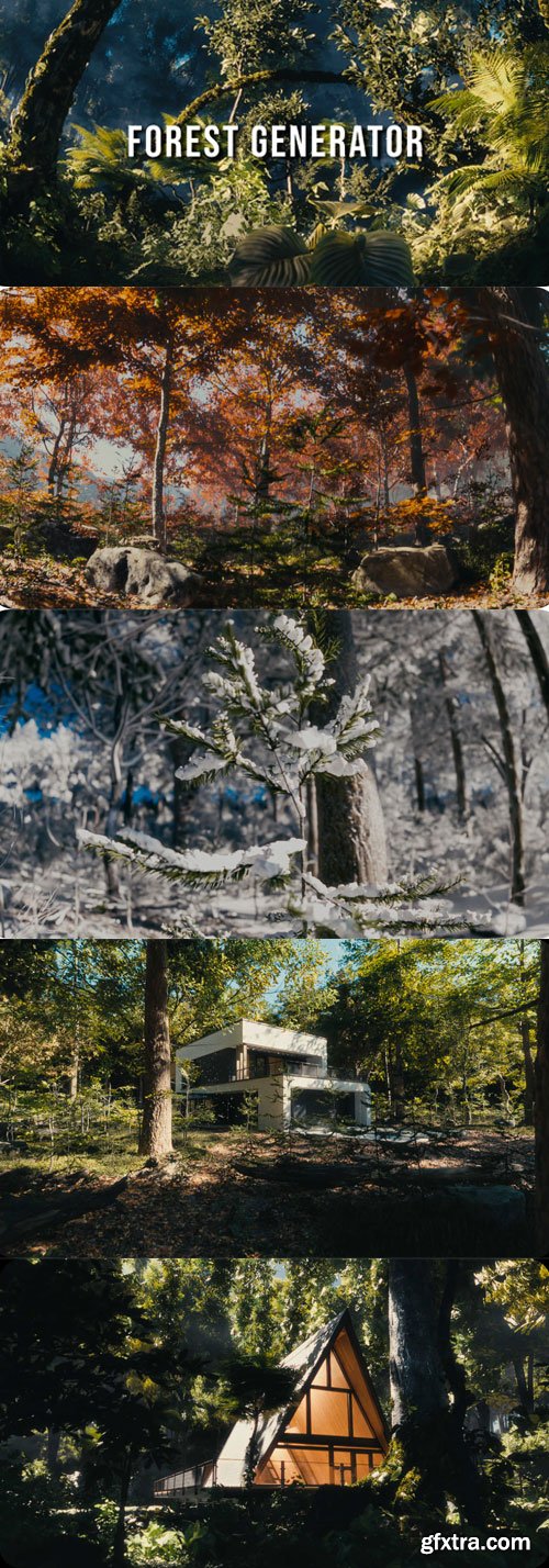 Blendermarket - Forest Generator 